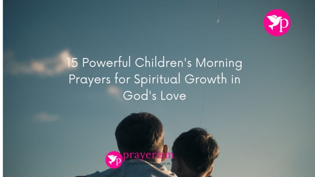 Children's Morning Prayers