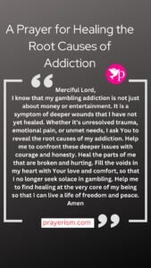 A Prayer for Healing the Root Causes of Addiction