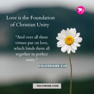 Love is the Foundation of Christian Unity