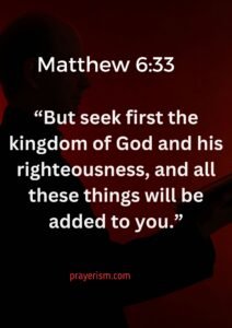 Seek First the Kingdom