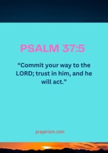 Commit Your Way to the Lord