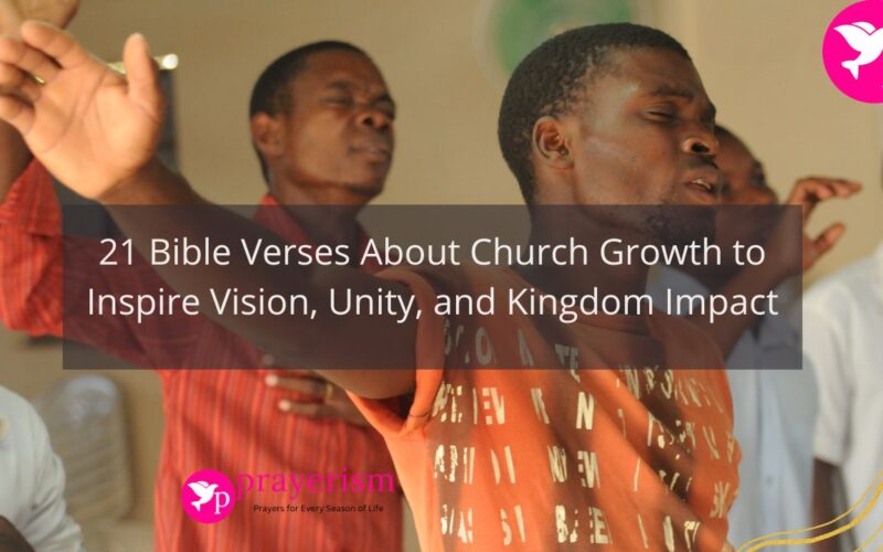 Bible Verses About Church Growth