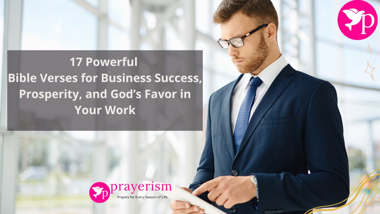Bible Verses for Business Success