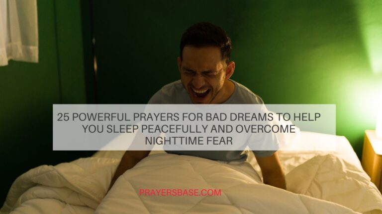 Prayers for Bad Dreams