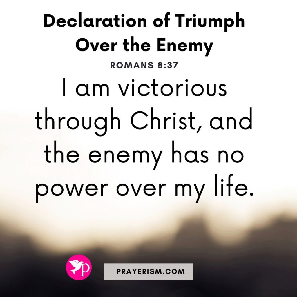 Declaration of Triumph Over the Enemy
