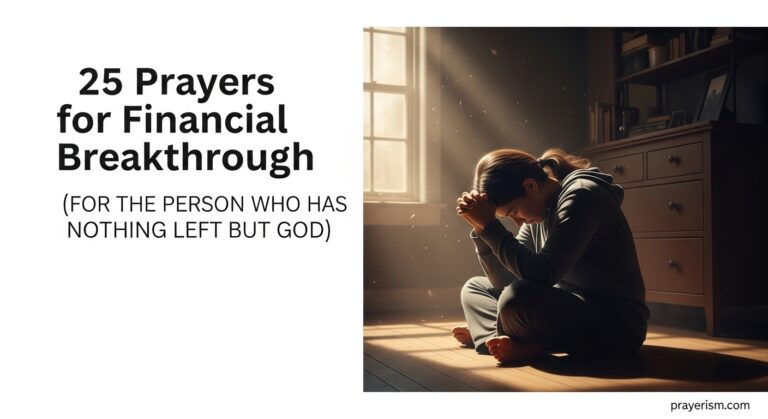 Prayers for Financial Breakthrough
