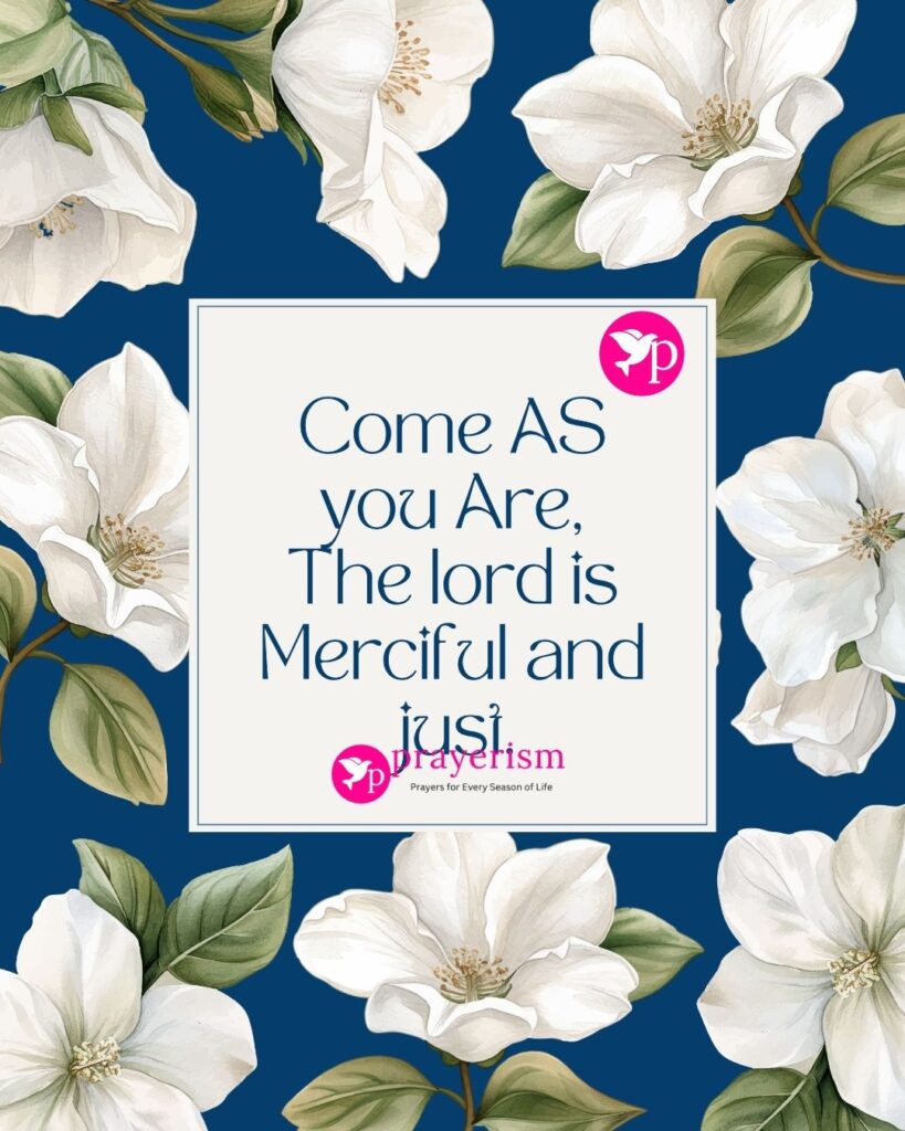 Come As You Are bible verse 