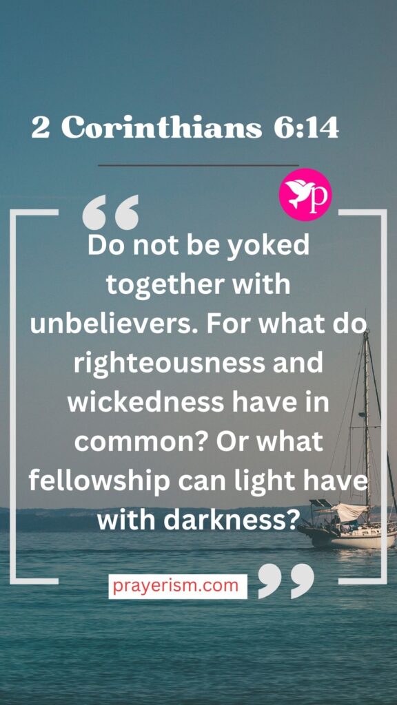 2 Corinthians 6:14