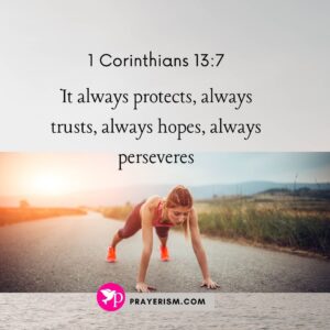 1 Corinthians 13:7