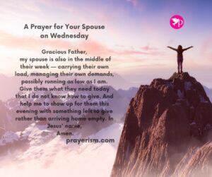 A Prayer for Your Spouse on Wednesday