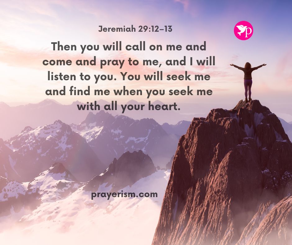 Jeremiah 29:12–13