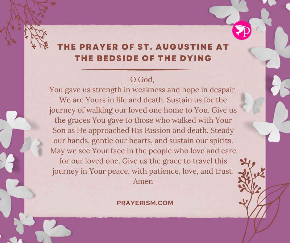 The Prayer of St. Augustine at the Bedside of the Dying